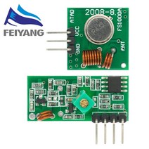 433 mhz rf 송신기 및 수신기 모듈 링크 키트 armmcu wl diy arduino diy 키트용 315mhz433mhz 무선 원격 제어, 433MHz