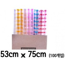 코코 투명인쇄말이 500w.53cmX75cm/100개