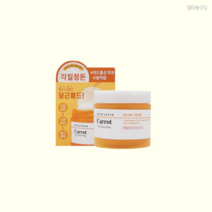 브링그린 당근패드 여드름성피부 비타 토너패드 60매 2개, 브링그린 당근 비타 토너패드 60매 2개