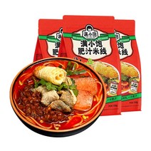 나나스토어 만샤오바오 우삼겹 쌀국수 중국 미펀 310gx3 세트, 3개, 310g