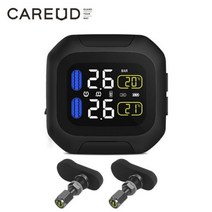 오리지널 무선 오토바이 TPMS 타이어 압력 모니터링 시스템 모터 LCD 디스플레이 내부 또는 외부 THWI 센서, M3-TH