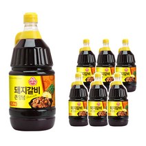 오뚜기 양념장 돼지갈비양념, 2.2kg, 6개