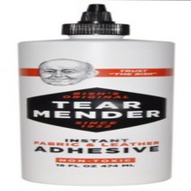 Tear Mender Instant Fabric And Leather Adhesive 16 Oz Bottle Tg-16, 1
