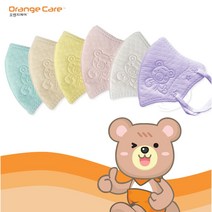오렌지브레스케어 국산2D 컬러 항균마스크 XXS영유아용(7color)/XS초소형(6color)/S소형(6color)-30매/50매/100매, XXS영유아용, 핑크, 30매