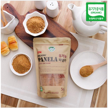 삼육 유기농설탕 파넬라(Panela) 비정제 흑당 사탕수수(원당100%) 500g
