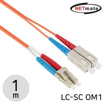 넷메이트 광점퍼 광케이블 LC-SC-2C 코드 10m 멀티, 상세 참조