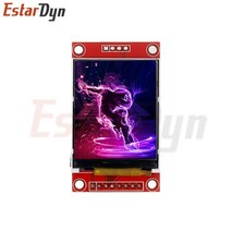 TFT 디스플레이 0.96/1.3/1.44/1.77/1.8/2.0 인치 IPS 7P SPI HD 65K 풀 컬러 LCD 모듈 Arduino 용 ST7735 드라이브, [04] 1.77 TFT