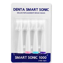스마트소닉 1000 음파칫솔 전용 리필모 [물결형 유선형 치간칫솔] / 칫솔모, 치간칫솔