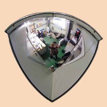 돔반사경 90도 600파이 천장 벽면 부착 좌우시야 확보, 단품