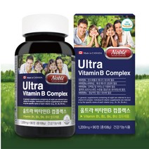 비타민b복합체 비타민b군영양제 고함량비타민b 비타민비군 판토텐산 1200mg 90정
