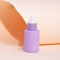 30ml 마카롱 컬러 스포이드 병 유리 에센셜 오일 에센스 액체 서브 보틀 링, [20] purple purple white, [04] 30pcs