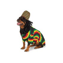 Rasta Big Dog Bob Marley Halloween Costume Boutique 3X-Large