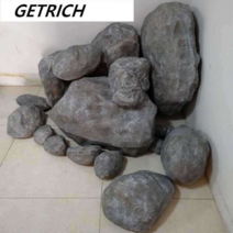 조경석 정원 꾸미기 인조 연못 바위 모조 돌 조형물, 125cm 입체 모형