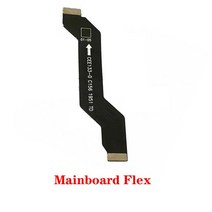 Oneplus 7T USB 충전 포트 독 마이크 센서 SIM 카드 슬롯 안테나 소켓 보드 메인 커넥터 플렉스 케이블, 한개옵션1, 01 Mainboard Flex