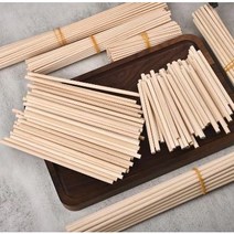 공예 DIY 원형 목재 나무 막대 스틱 공예품 만들기 부자재 재료, 10cm