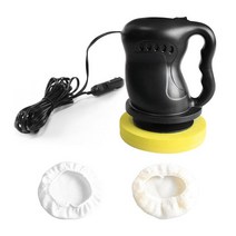 무선 광택기 폴리셔 휴대용 자동차 연마 기계 1500rpm 자동차 자동차 연마기 왁싱 기계 전기 왁서 버핑 샌딩 도구, 02 Black