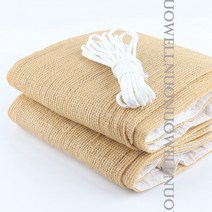 어닝 사이드월 윈드스크린 바람막이맞춤형 HDPE 양산 천막 두꺼운 발코니 개인 정보 보호 자외선 차단 정, 06 Coffee 2x4m