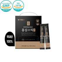 프리미엄 6년근 홍삼 스틱골드 홍삼농축액 진세노사이드 항산화 대용량 10g x 100포 온가족 활력증진