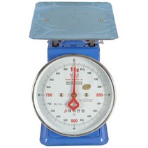 [주방369] 하나 접시 지시 아날로그 저울, 접시 지시 저울 1kg