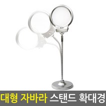 [자바라(대형) 스탠드_확대경] 고배율 확대경 돋보기 루페 현미경, 자바라(대형) 스탠드_확대경