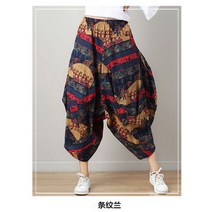 하렘팬츠 여자 알라딘바지 요가 포켓 편안한 빅사이즈 바지 태국옷 여행용 휴가