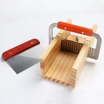 비누커터기 수제 비누 칼 커팅기 만능 mp 수동 웨이브 나이프 나무 절단대 비누꽃 커터기, 비누절단기 웨이브+태블릿 칼 (트리플 케이스)