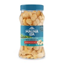 Mauna Loa 마우나로아 드라이 로스트 마카다미아 하와이안 씨 솔트 170 g, 1개