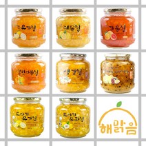 해맑음 과일청 11종 1+1, 도라지모과청+레몬청