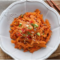 향이진한 웰빙 입맛회복 건겅식 웰빙반찬 더덕볶음 2팩 어른식사 프레쉬 살림고수 위생, 1개
