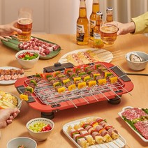 야키토리 기계 가정용 양꼬치 닭꼬치 구이 미니 화로 바베큐 받침대 그릴 불판, B