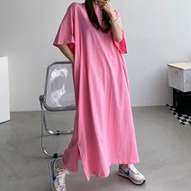 봉시스터즈 왕박스포켓반팔롱원피스 롱원피스 반팔원피스 캐주얼원피스 빅사이즈원피스 여름원피스