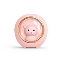 책상용가습기 소형 초음파 무중력 Xiaomi-7 색 귀여운 미니 가습기 USB 7 야간 조명 차량 장착형 가정용 토끼 만화 음소거, [07] RGB