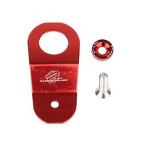 차량냉각 알루미늄 라디에이터 스테이 마운트 브래킷 와셔 물 탱크 포함 장착 키트 혼다 시빅 1996-200, 03 빨간