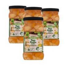 울월스 호주 Woolworths Two Fruits In Juice 주스에 담긴 두가지 과일 통조림 700g, 4팩