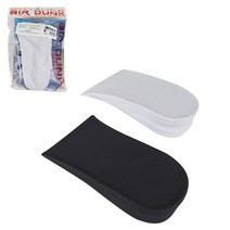 에어덩크 키높이 뒷꿈치 깔창 (반굽) 3cm 운동화 군화 안전화 남성 여성 용, (화이트)