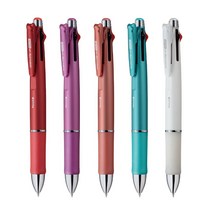 제브라 멀티펜 클립온멀티1000P 4+S B4SA2 0.7mm, 새먼핑크 (18000멀티 1000P)