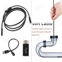 씨씨티비 소형 매장 cctv 야외 무선카메라 8mm 유형 c 내시경 카메라 유연한 모바일 boroscope usb 카메라 proble 스마트 폰 비디오 내시경 안드로이드, 협력사, 10m, 부드러운 케이블