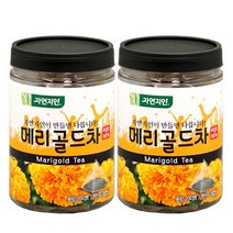 자연지인 메리골드 차 삼각 티백 20T 용기형 선물용, 20T 2통