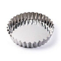베이킹파티 스텐 높은타르트팬 225x200x43mm 분리형 타르트틀