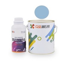 디오페인트 욕실용 타일페인트 1L_화장실타일 주방타일용세트( 리노타일 1리터+프라임젯소 250ml), 클래식23(에어포스 블루)