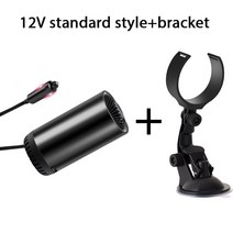 전동윈치 (에서 선박 us) 12V 자동차 히터 샤오미 따뜻한 공기 송풍기 팬 앞 유리 디미스터 성에 제거 액세, 02 Heater and Holder