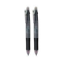 제브라 사라사 3+S 0.5mm 블랙 SJ3-BK 멀티펜, SJ3-BK/블랙, 2개