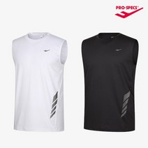 프로스펙스(이월) [프로스펙스]스판 소재 기본 민소매 라운드 나시티