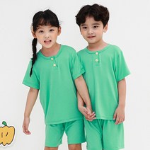 삐삐롱 컬러팝MT 모달 파자마 5부 상하세트