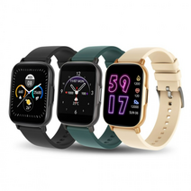 코아코리아 웨어러블 스마트워치 레인2 카톡 메신저 메세지 유산소 근력 다이어트 운동시간, 다크그레이