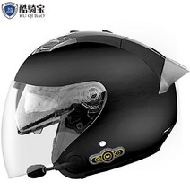 블루투스 오토바이 헬멧 레트로버 아라이램5 AGV 덱스톤 SOL 할리 비틀 쇼에이 오토바이용품 매장 보난자, 블랙 (그레이 꼬리)M