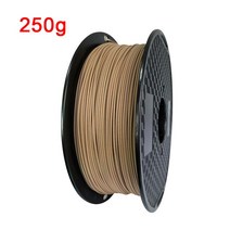 나무 PLA 필라멘트 1.75mm 3D 프린터 비 독성 500g/250g/1kg 승화 공급 효과 인쇄 재료, [04] 250g-Dark wood