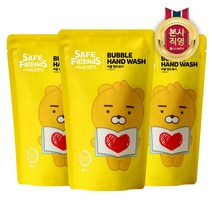 세이프솝 카카오 핸드워시리필 400ml x 3개 리틀라이언