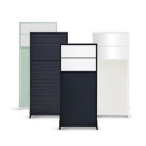 [미즌하임] 듀크 철재파티션 III (800X1800), 색상:불투명유리[화이트]|사이즈:800X1800