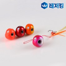 깔쌈 유동타이라바 헤드 2개입90G 루어낚시 참돔루어, 90G, 90G 레드홀로그램